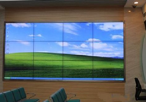 宜都液晶拼接屏的另类用法。